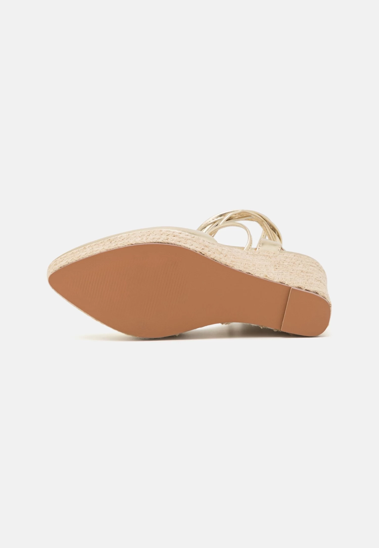 Sandalen Met Plateauzool - Gold 5 Sandalen Met Plateauzool - Gold - Afbeelding 5