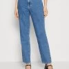 Even&Odd Straight Leg Jeans - Blue Denim