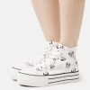 Even&Odd Disney Minnie Mouse - Sneakers Hoog - Rose Gold-Coloured/White