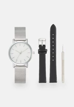 Even&Odd Set - Horloge - Silver/Black