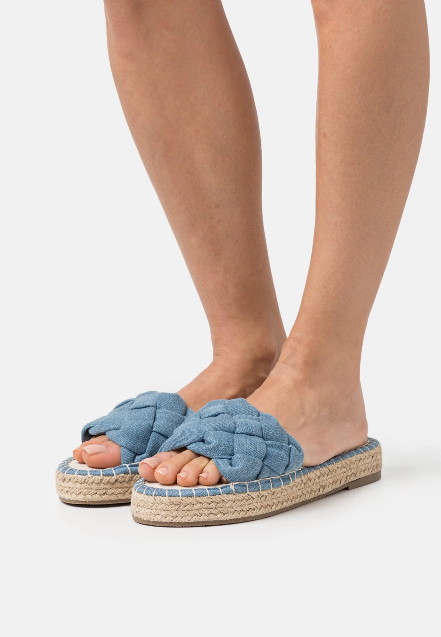 Even&Odd Muiltjes - Blue Denim 1 Even&Odd Muiltjes - Blue Denim