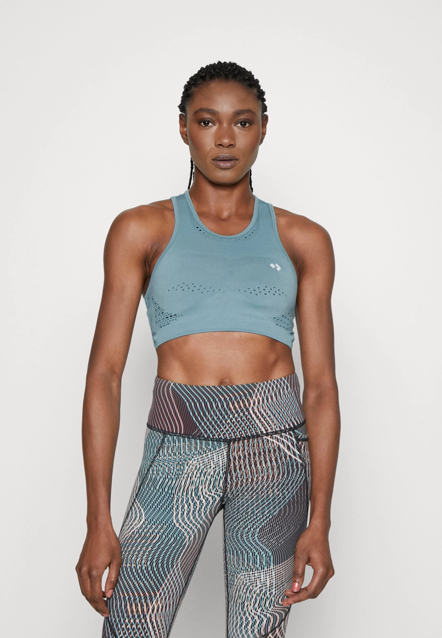 Sport-Bh Met Medium Support - Blue-Grey 1 Sport-Bh Met Medium Support - Blue-Grey