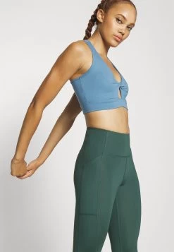 Sport-Bh Met Medium Support - Blue -Even&Odd 3144f57c70bc41ffb981a299e269dc94