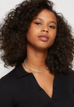 Even&Odd Long Sleeve Collar - Longsleeve - Black -Even&Odd 31891cc446b444e5b3a95f03cbaa3465