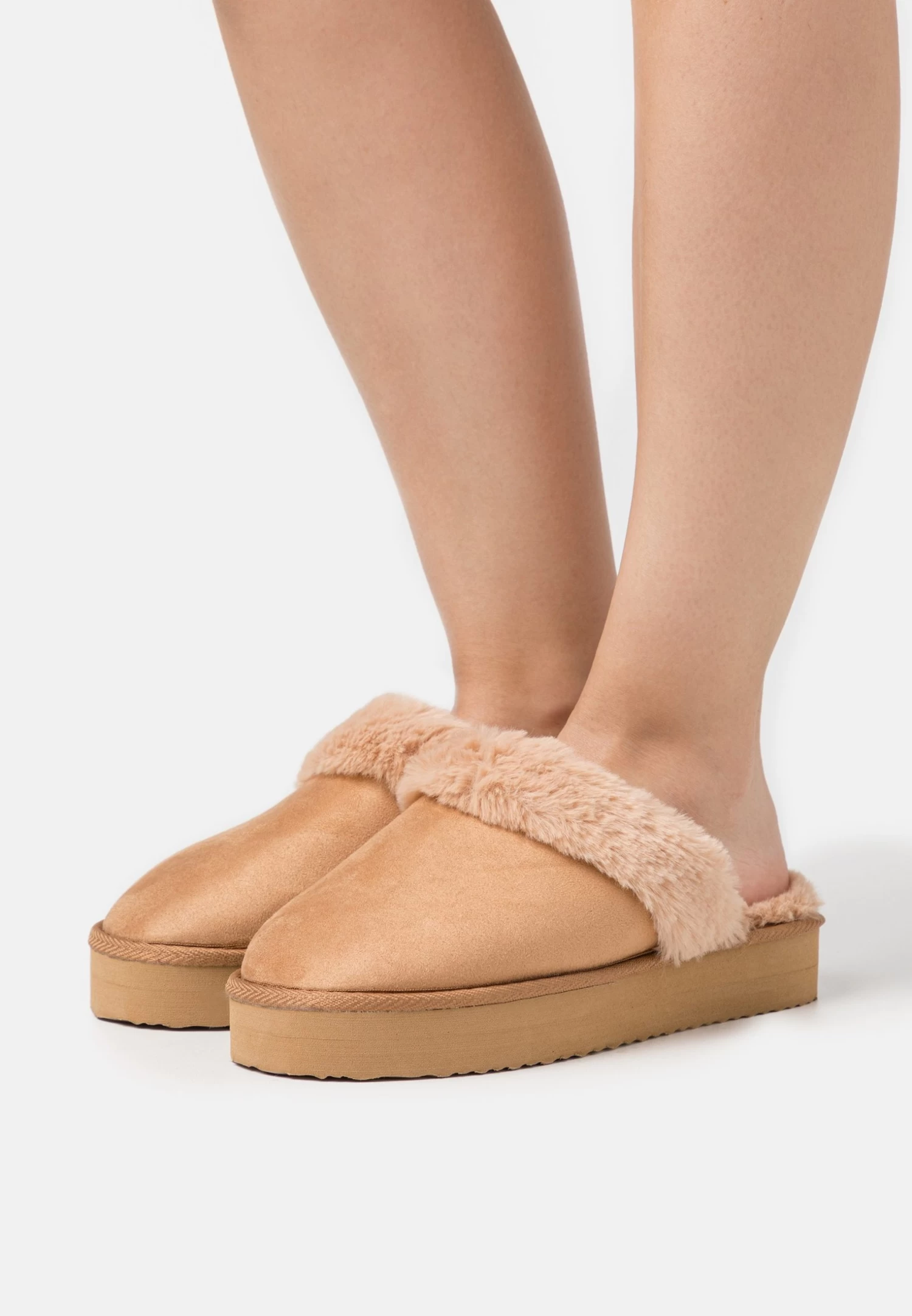 Even&Odd Platform - Pantoffels - Cognac 1 Even&Odd Platform - Pantoffels - Cognac