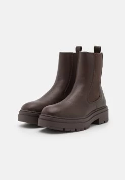 Even&Odd Enkellaarsjes Met Plateauzool - Brown -Even&Odd 4d0bb7cc64784ca8aec83d2055b643d0