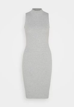 Even&Odd Perkin Neck Midi Bodycon Dress - Jerseyjurk - Mottled Grey 10 Even&Odd Perkin Neck Midi Bodycon Dress - Jerseyjurk - Mottled Grey -Even&Odd 538a1b63ec5943d999716bc9f9aa22b9