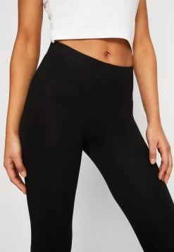 Even&Odd 3 Pack - Legging - Black/Khaki/Mottled Dark Grey -Even&Odd 559d4baa5b4a46daad2843d55362108a