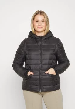 Even&Odd Gewatteerde Jas - Black -Even&Odd 55efb534f55a44cf9eab4ac9a3a1604d