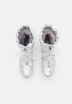 Even&Odd Snow Boot - Enkellaarsjes Met Plateauzool - Silver -Even&Odd 5fba1a90a15d4063aa1fe2e10737aafe