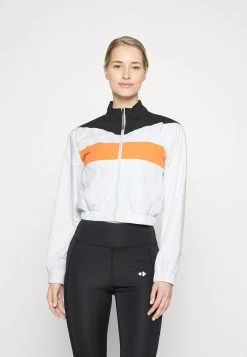 Cropped Training Jacket - Trainingsvest - White -Even&Odd 64851e9a260f49c1be0aeb5db5f22e2a