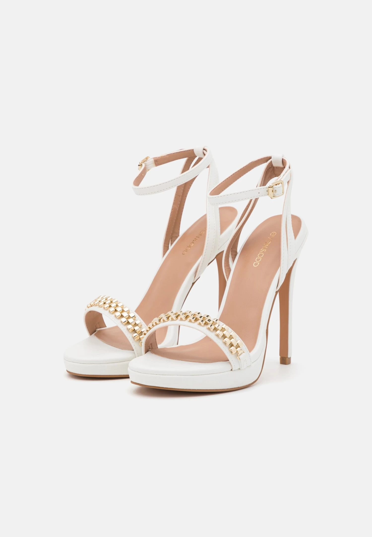 Even&Odd Sandalen Met Hoge Hak - White 3 Even&Odd Sandalen Met Hoge Hak - White - Afbeelding 3