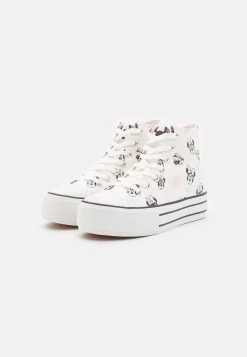 Even&Odd Disney Minnie Mouse - Sneakers Hoog - Rose Gold-Coloured/White -Even&Odd 6c15582a304745fc97c7229395faf030