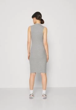 Even&Odd Perkin Neck Midi Bodycon Dress - Jerseyjurk - Mottled Grey 8 Even&Odd Perkin Neck Midi Bodycon Dress - Jerseyjurk - Mottled Grey -Even&Odd 722f8e18a2ea4ccab830b54ec7cf0336