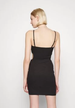 Even&Odd Strappy Open Waist Bodycon Mini Dress (Eo-Ss23-C130-Sp) / 802 - Black - Jerseyjurk - Black -Even&Odd 730f01cd0e224702ba7fc06d17983ab1