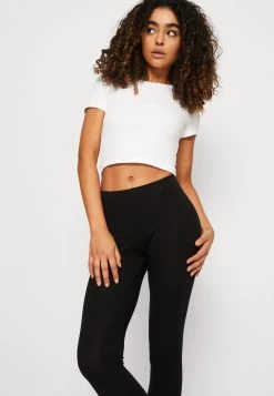 Even&Odd 3 Pack - Legging - Black/Khaki/Mottled Dark Grey -Even&Odd 747a563c4f6342148d12f09e65e523ac