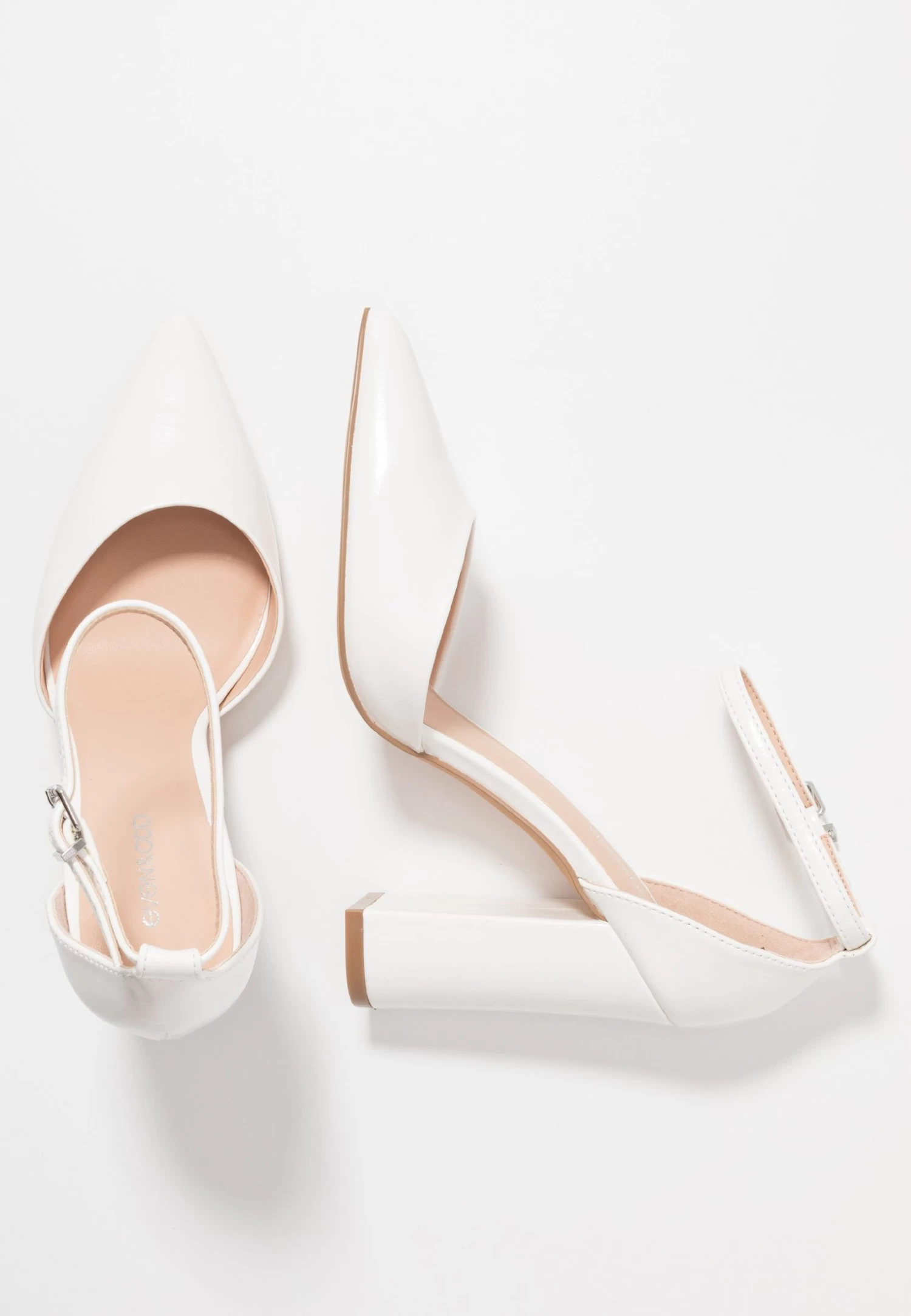 Even&Odd Hoge Hakken - White 4 Even&Odd Hoge Hakken - White - Afbeelding 4