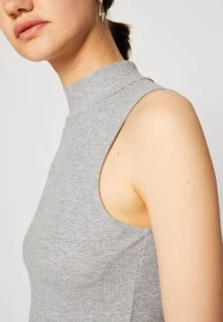 Even&Odd Perkin Neck Midi Bodycon Dress - Jerseyjurk - Mottled Grey 11 Even&Odd Perkin Neck Midi Bodycon Dress - Jerseyjurk - Mottled Grey -Even&Odd 7867d7c0c842414abca4092732b274e1