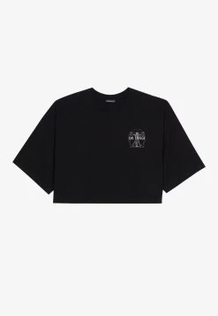 Even&Odd T-Shirt Print - Black -Even&Odd 7da9ec7e64ad43e6a05016596b2a7876