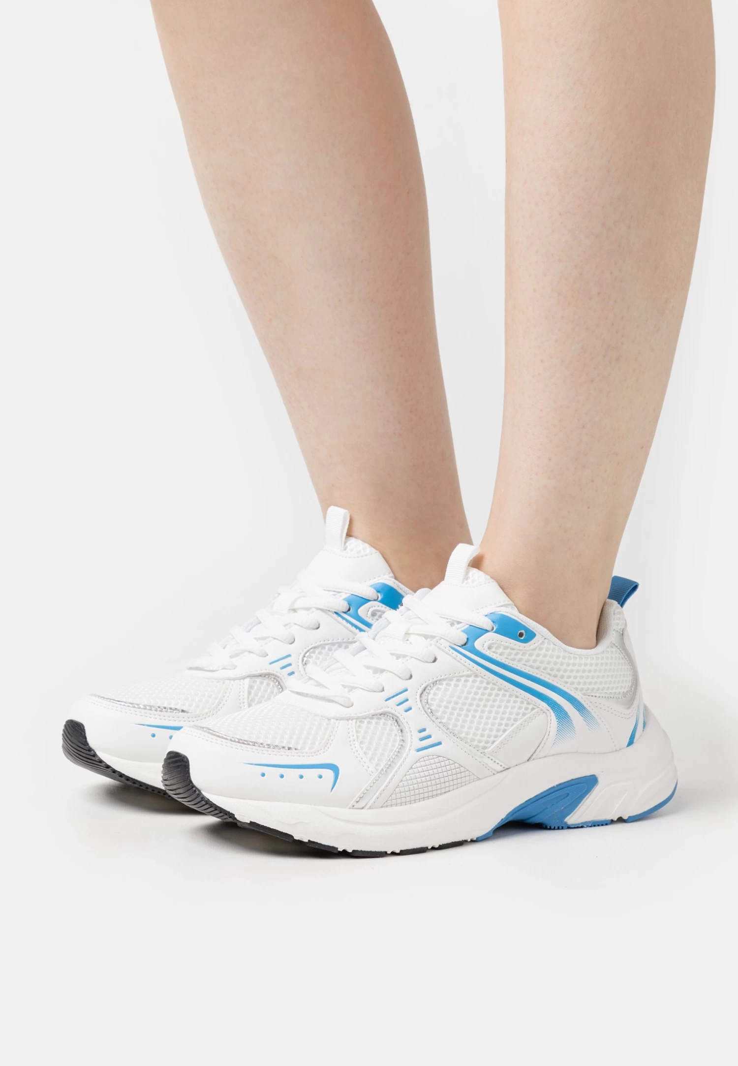 Even&Odd Sneakers Laag - White/Blue 1 Even&Odd Sneakers Laag - White/Blue