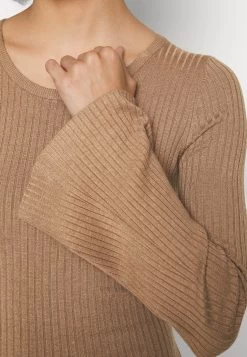 Even&Odd Knit Loose Fit Flared Sleeves Dress - Gebreide Jurk - Camel 11 Even&Odd Knit Loose Fit Flared Sleeves Dress - Gebreide Jurk - Camel -Even&Odd 985c9311c81247d590fd7ae7363ae86a