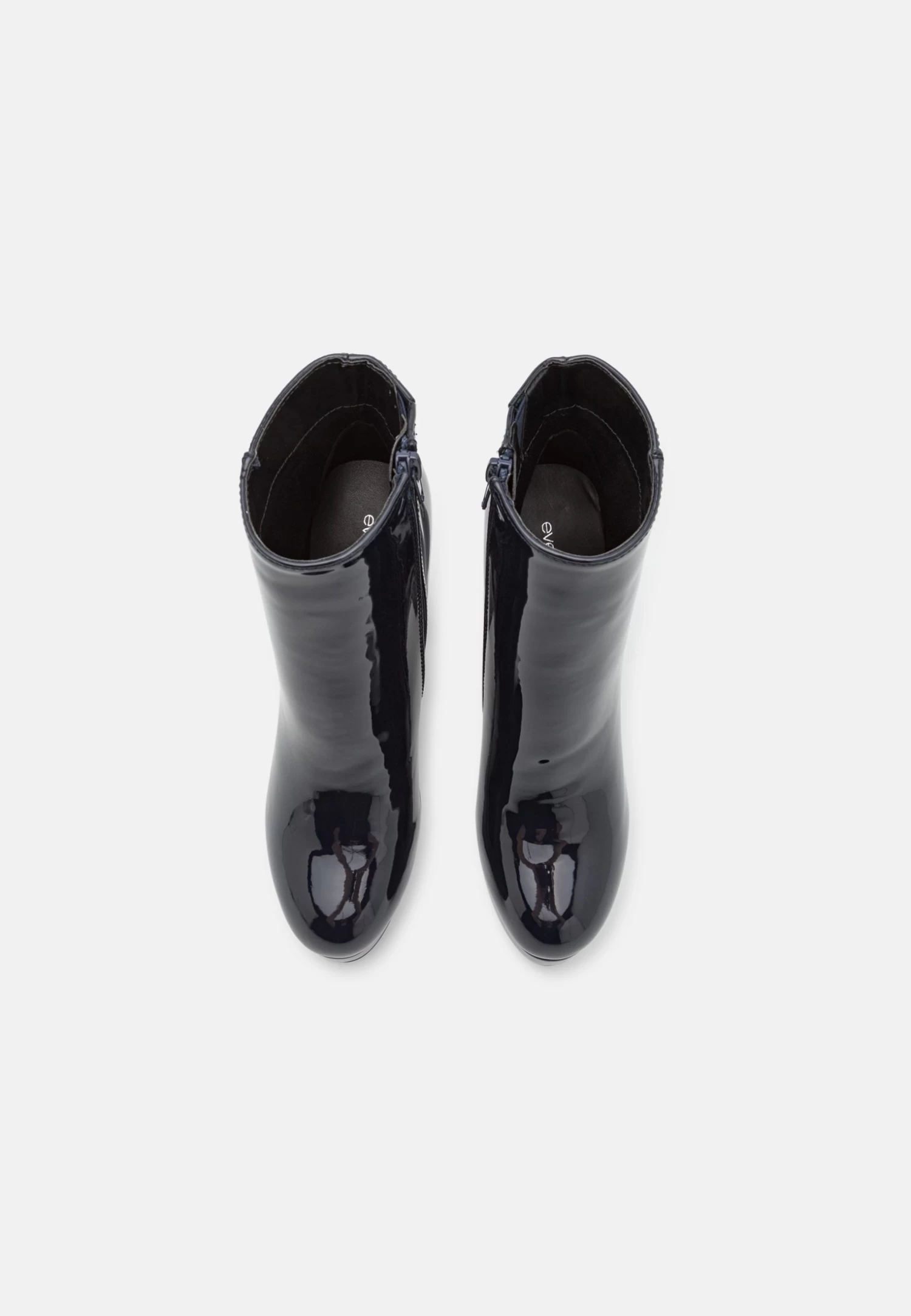 Even&Odd Enkellaarsjes Met Plateauzool - Dark Blue 6 Even&Odd Enkellaarsjes Met Plateauzool - Dark Blue - Afbeelding 6