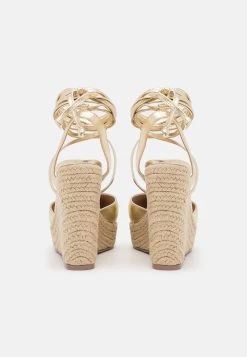 Sandalen Met Plateauzool - Gold 9 Sandalen Met Plateauzool - Gold -Even&Odd a87737def0154e96a0d655a684eabefb