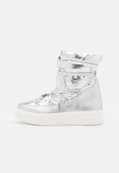 Even&Odd Snow Boot - Enkellaarsjes Met Plateauzool - Silver -Even&Odd ac51b0b1b17a44439a74fde201bb6a24