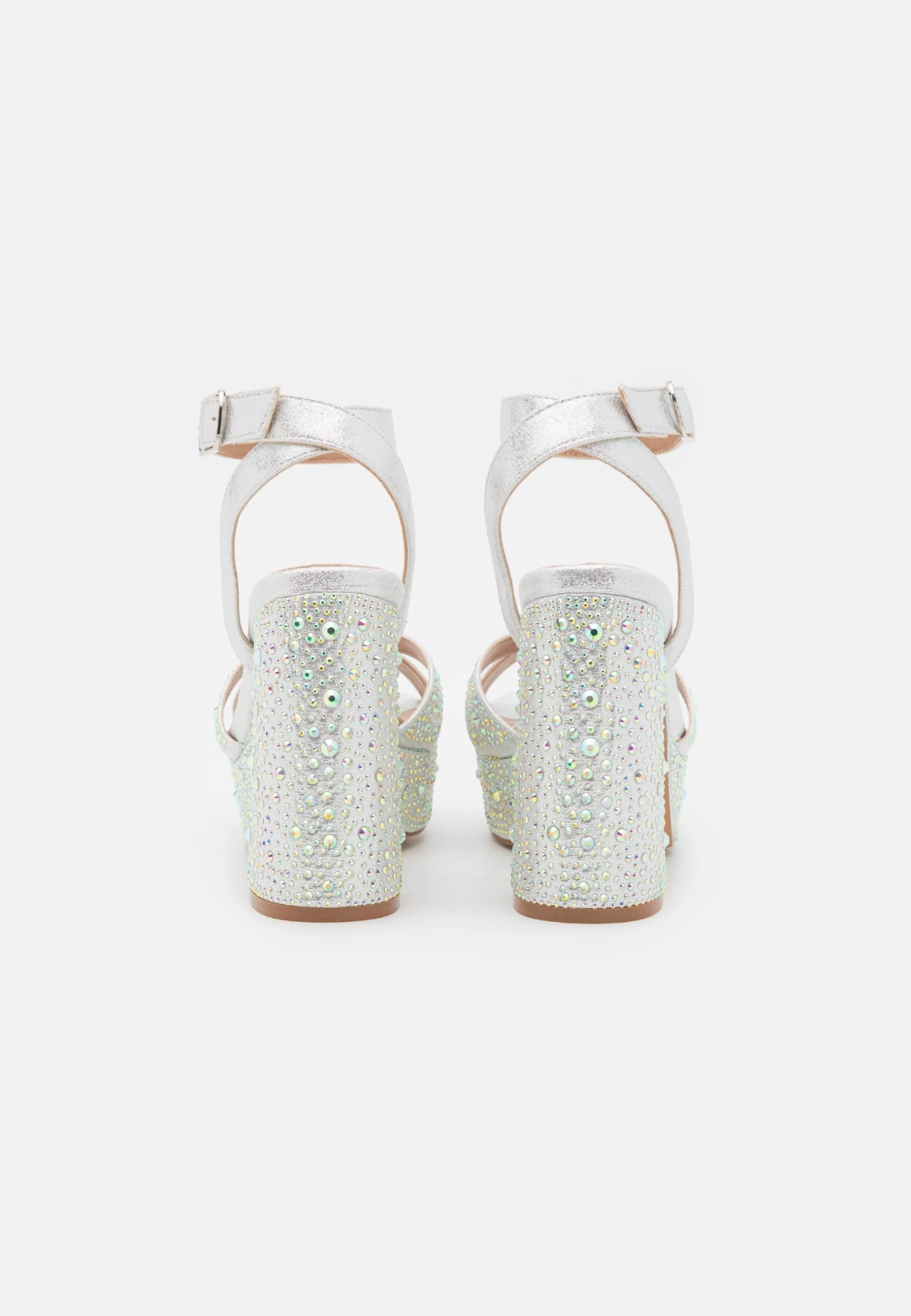Even&Odd Sandalen Met Hoge Hak - Silver 4 Even&Odd Sandalen Met Hoge Hak - Silver - Afbeelding 4