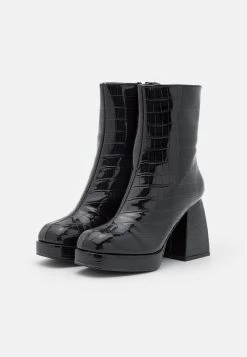 Even&Odd Enkellaarsjes Met Plateauzool - Black -Even&Odd add147bc90934eadb5d8c7cc7c047091