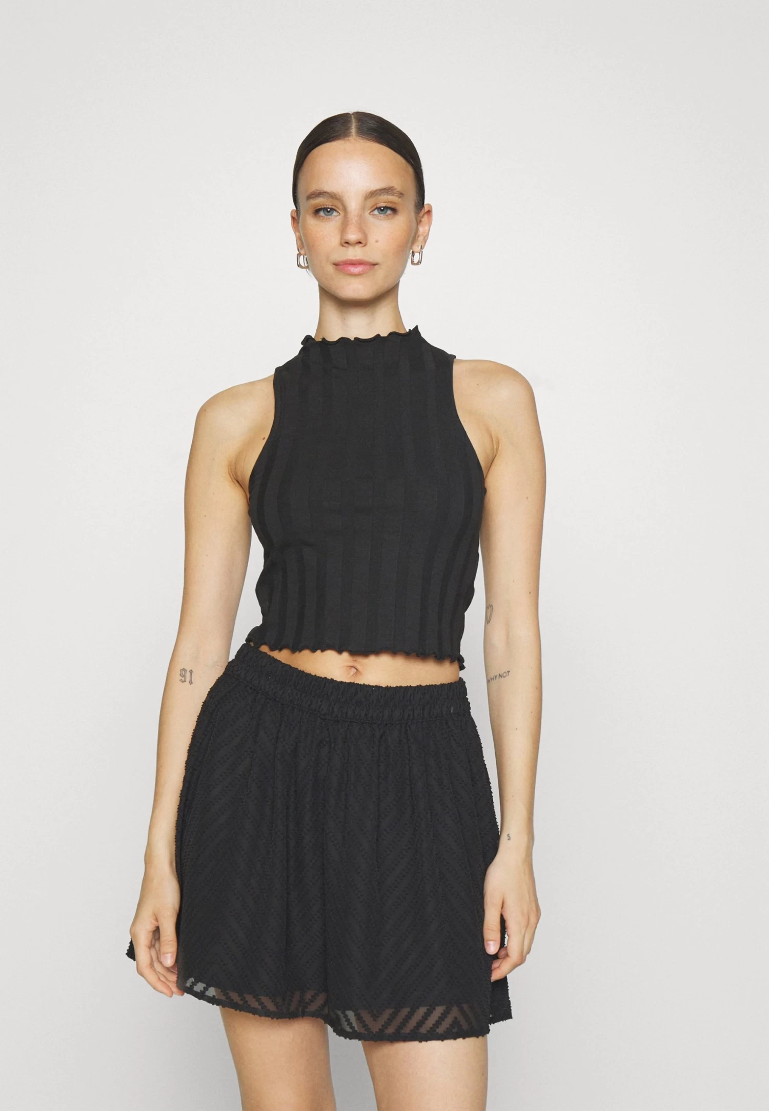 2 Pack - Top - Black/Beige 4 2 Pack - Top - Black/Beige - Afbeelding 4