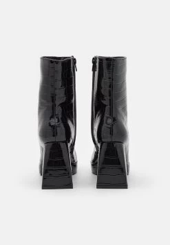 Even&Odd Enkellaarsjes Met Plateauzool - Black -Even&Odd b0af848eb9554063960b027d5ee42785