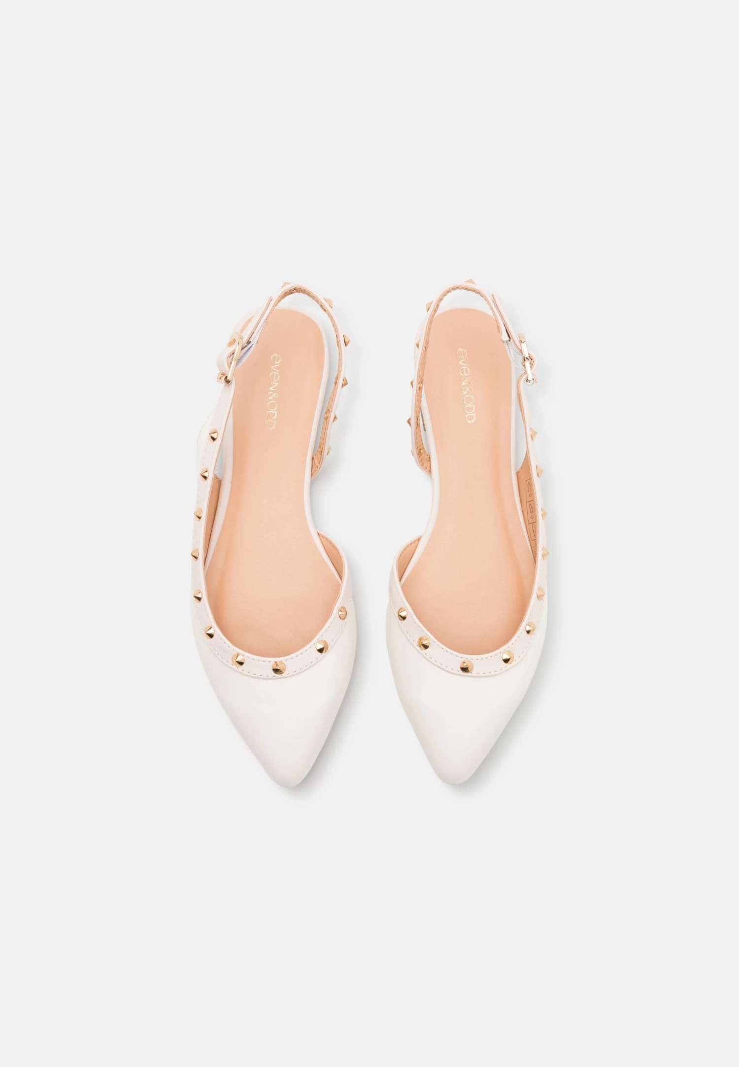 Even&Odd Slingback Ballerina´S - White 8 Even&Odd Slingback Ballerina´S - White - Afbeelding 8