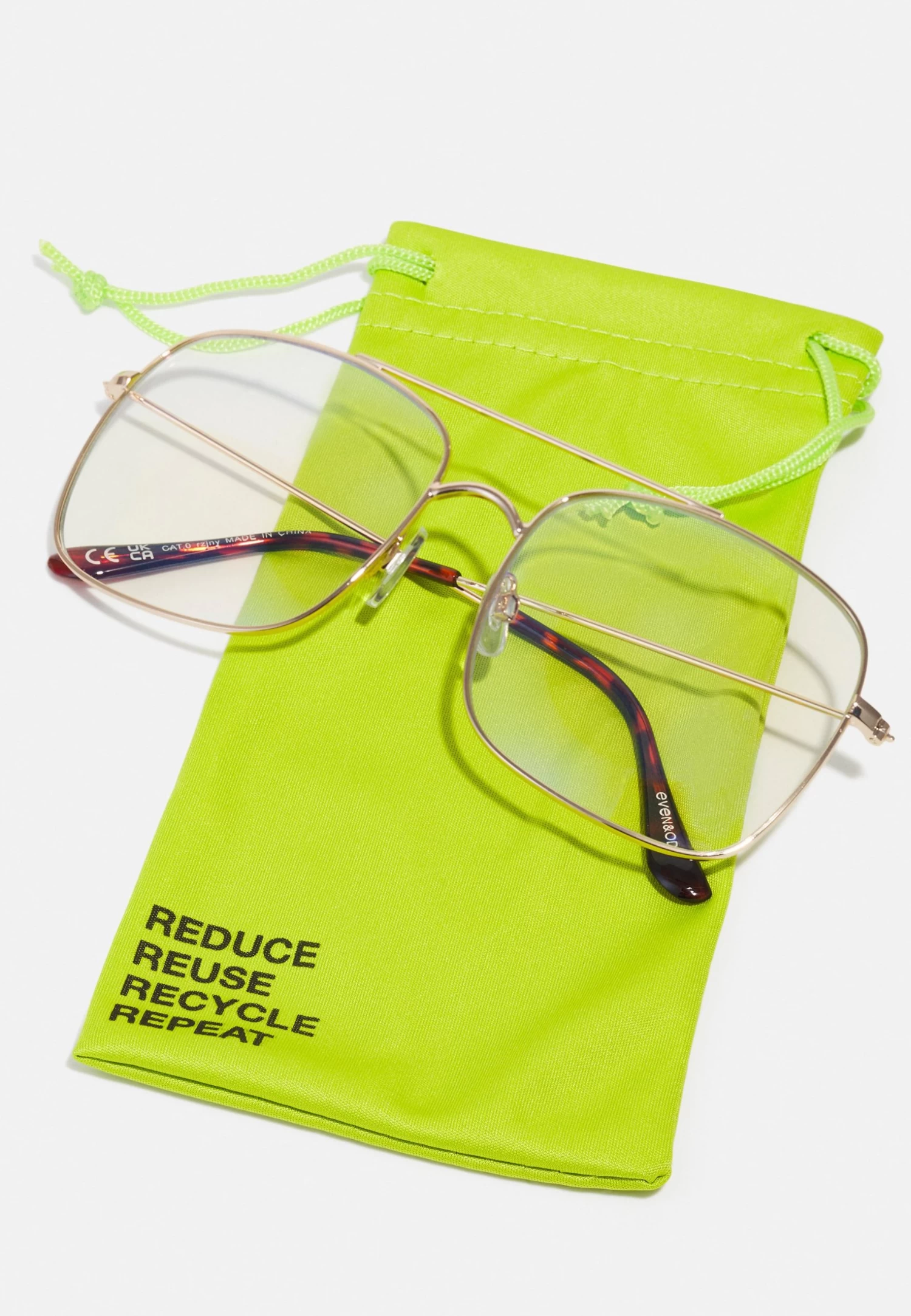 Even&Odd Unisex - Brillen Met Blauwlichtfilter - Gold-Coloured 3 Even&Odd Unisex - Brillen Met Blauwlichtfilter - Gold-Coloured - Afbeelding 3