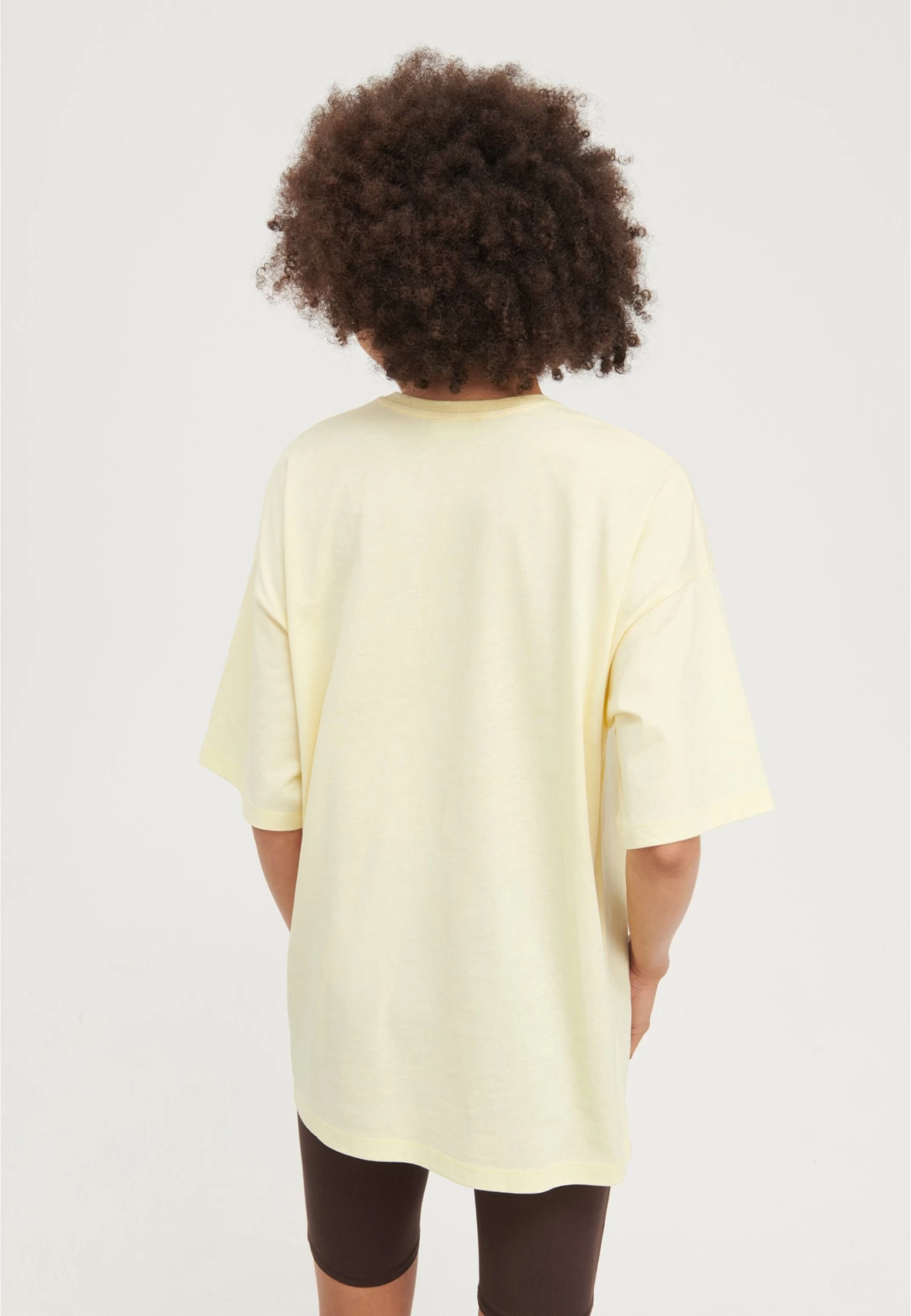 Even&Odd T-Shirt Print - Light Yellow 3 Even&Odd T-Shirt Print - Light Yellow - Afbeelding 3