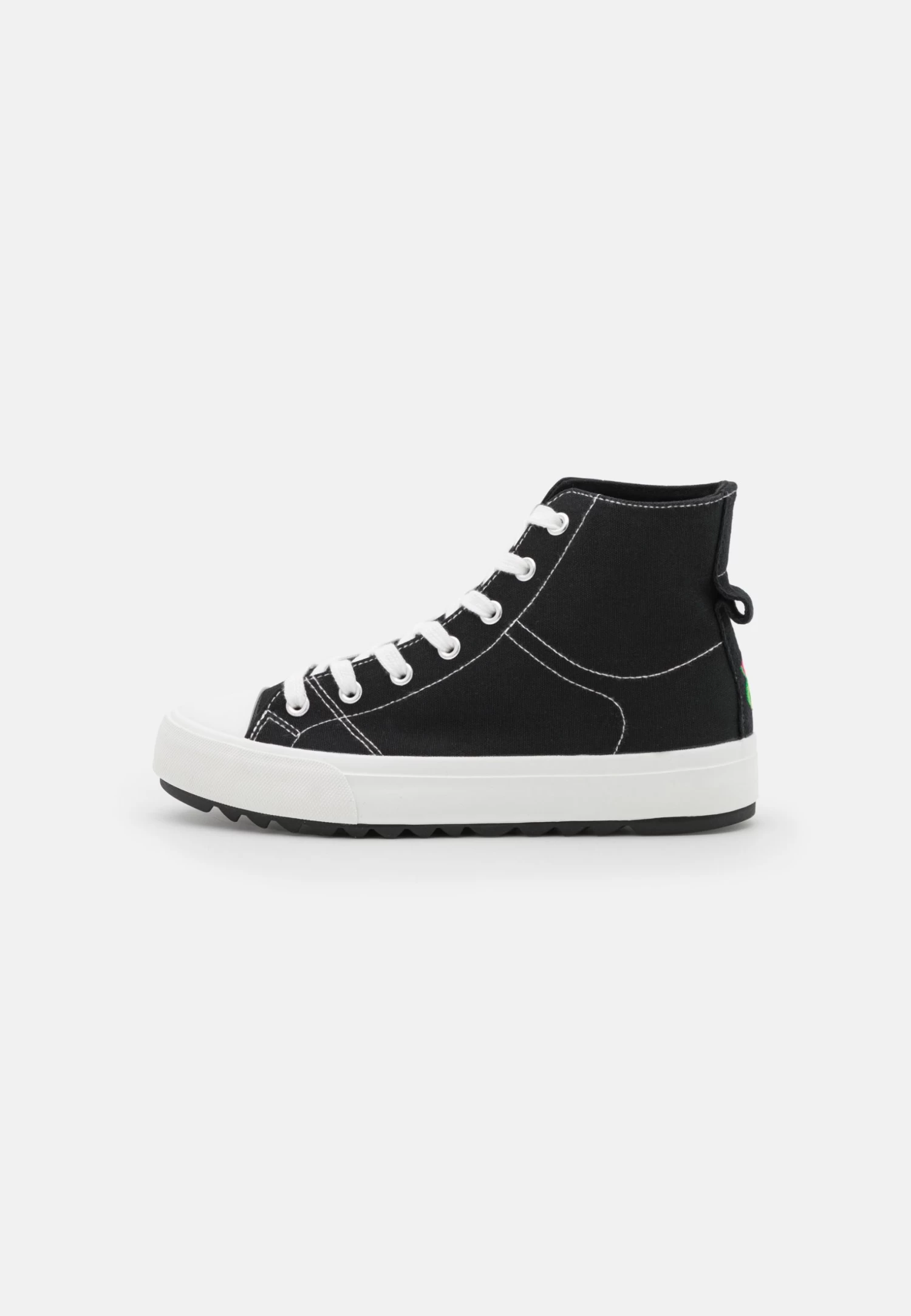 Even&Odd Sneakers Hoog - Black 2 Even&Odd Sneakers Hoog - Black - Afbeelding 2