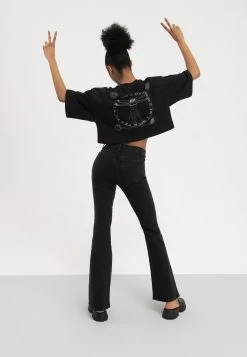 Even&Odd T-Shirt Print - Black -Even&Odd e12308687c4846718788257b373d37db