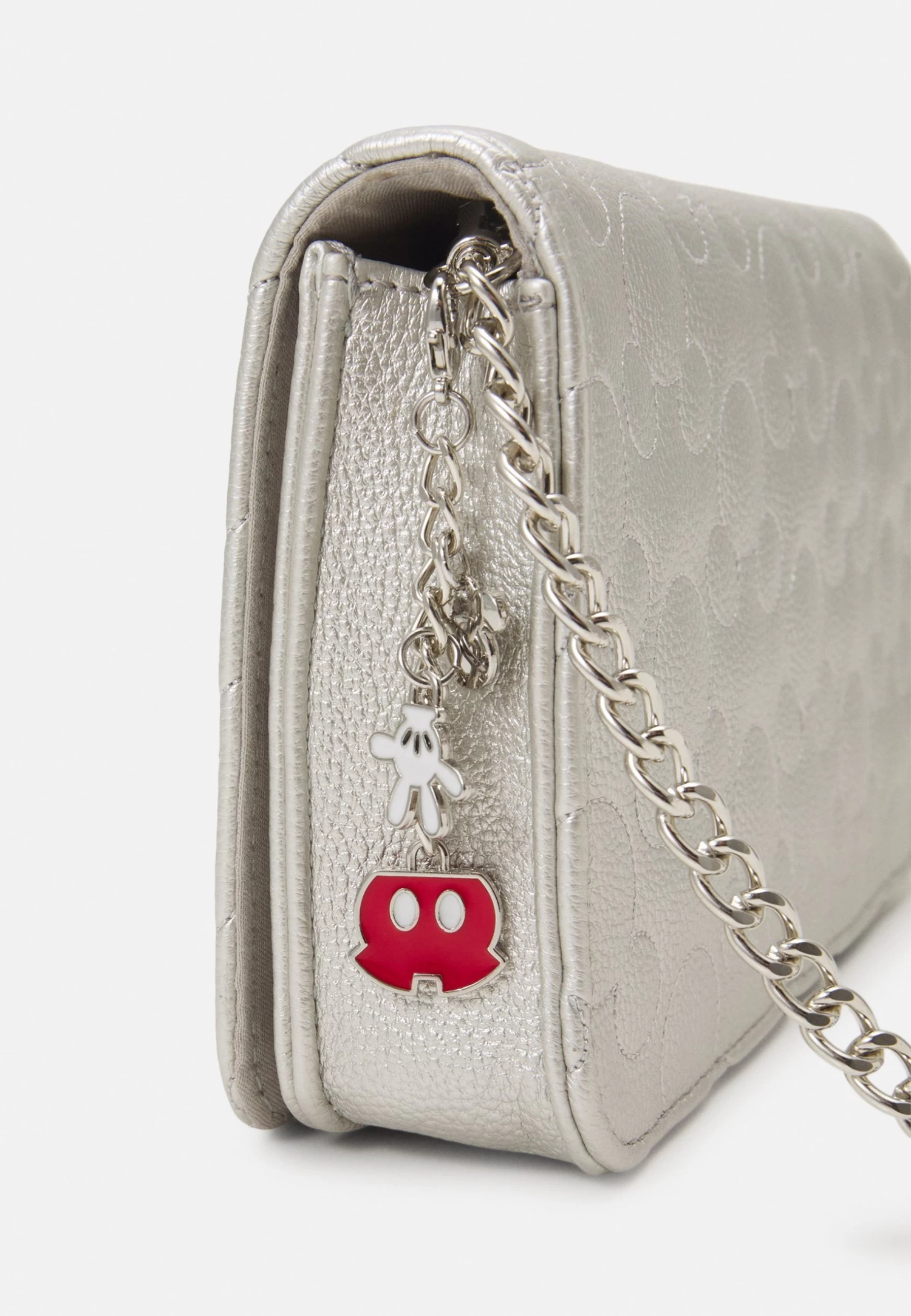 Even&Odd Disney Mickey Mouse - Clutch - Silver-Coloured 4 Even&Odd Disney Mickey Mouse - Clutch - Silver-Coloured - Afbeelding 4