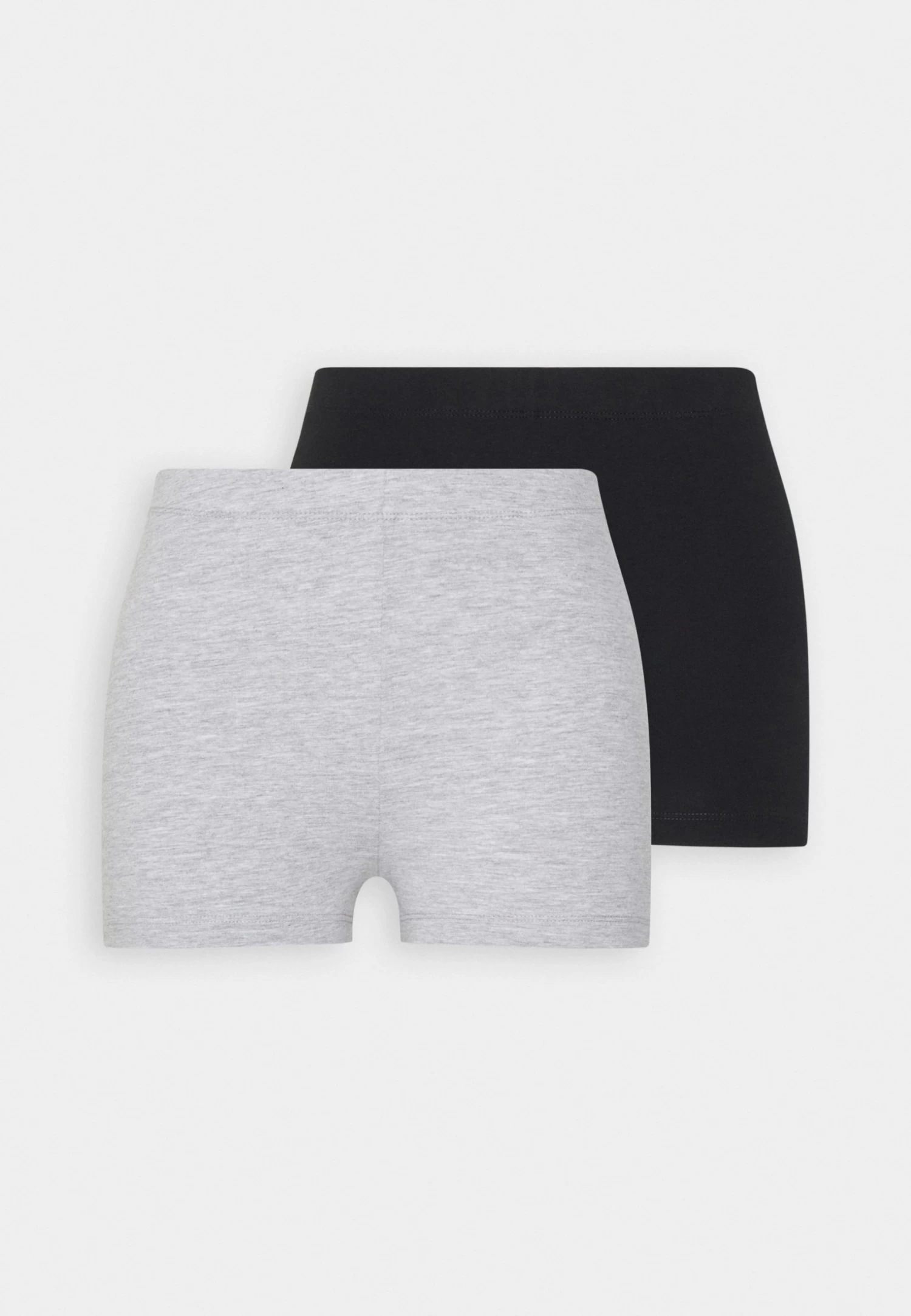 Even&Odd 2 Pack - Shorts - Black/Mottled Light Grey 1 Even&Odd 2 Pack - Shorts - Black/Mottled Light Grey